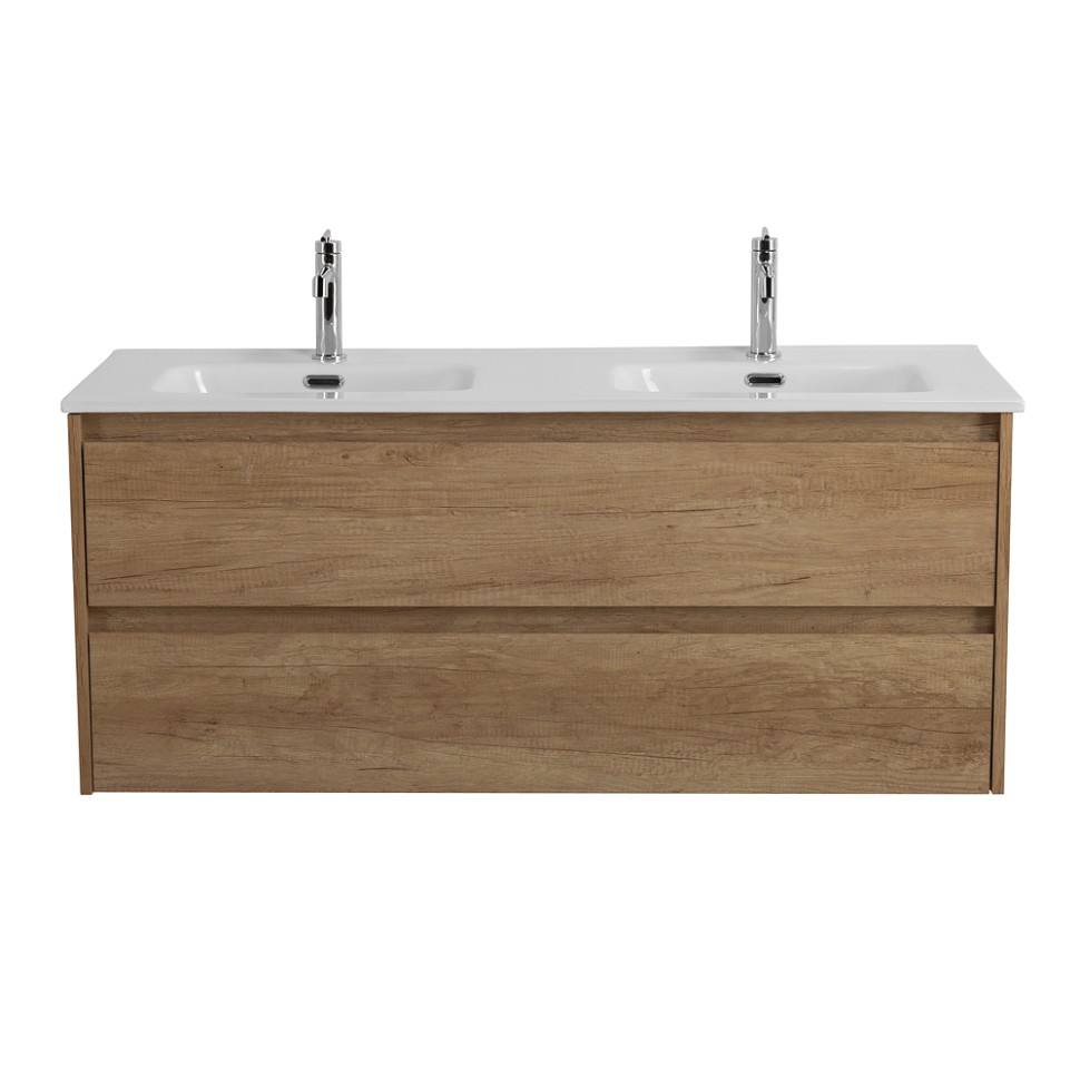 База под раковину подвесная BelBagno KRAFT-1200-2C-SO-2-RNN Rovere Nebrasca Nature