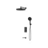 Душевой комплект Domus VSFW-5DM1GM встраиваемый, 3 режима, вороненая сталь