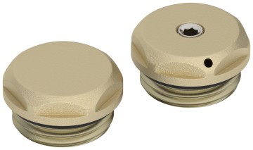 Спускной клапан с заглушкой d 25 мм (G 1/2" НР)