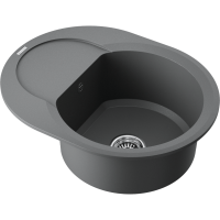 Кухонная мойка Omoikiri Sakaime 60E-PL Tetogranit/платина