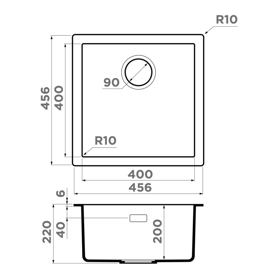 Кухонная мойка Omoikiri Yamakawa 45T-U/I-WH Tetogranit/белый