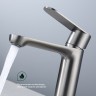 Смеситель Splenka для умывальника S222.10.09 Графит