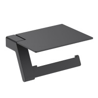 Бумагодержатель с полкой для телефона Timo Selene 14043/03 черный