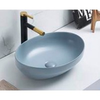 Раковина Ceramalux 78590MHL, цвет голубой