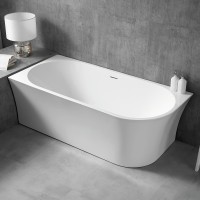 Акриловая ванна ABBER AB9257-1.5 L белая