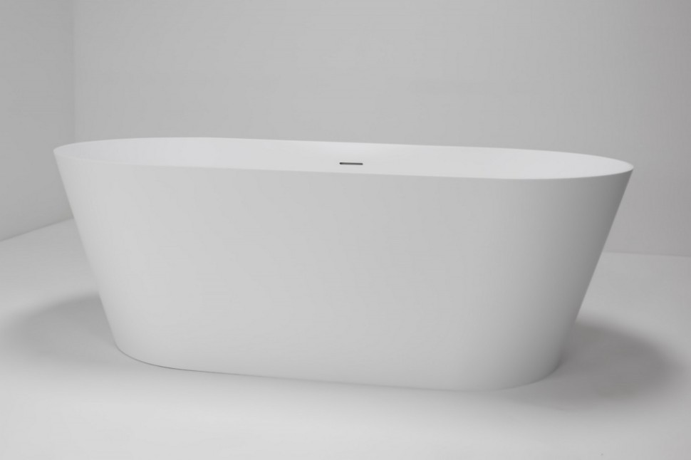 Ванна из искусственного камня ABBER Stein AS9605 белая матовая