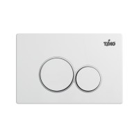 Кнопка смыва TIMO KULO FP-001W (250x165) white, шт