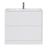 База под раковину напольная BelBagno ALBANO-900-2C-PIA-BL