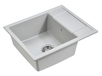 Мойка FLUGEN 50-600, IT-GRANIT, PM216050-GR, серый, 600х500 мм, Paulmark