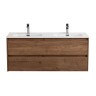 База под раковину подвесная BelBagno KRAFT-1200-2C-SO-2-RT Rovere Tabacco