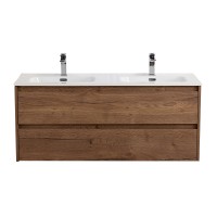 База под раковину подвесная BelBagno KRAFT-1200-2C-SO-2-RT Rovere Tabacco