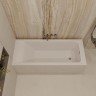 Ванна из искусственного камня SOLITA slim, 1500х700, белый, глянец
