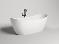 Ванна отдельностоящая NOEMI 185x81 покраска по RAL полностью S-Sense Глянцевое