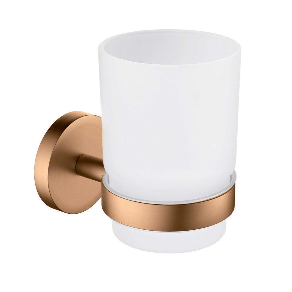 Стакан для зубных щеток Timo Saona 13031/19 розовое золото