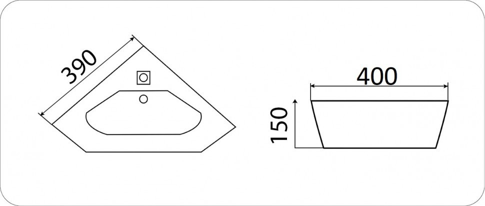 Умывальник CeramaLux 7012J