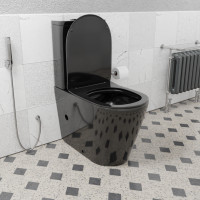 Унитаз напольный CeramaLux 2178 -18