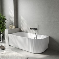 Акриловая ванна ABBER AB9329-1.5 L белая