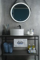 Раковина Gid W969 51174 накладная белая 41x41x18