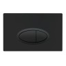 Кнопка смыва BelBagno BB054NERO, чёрная матовая