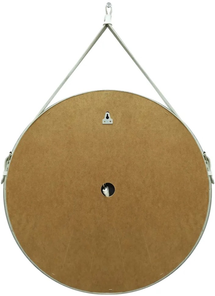 Зеркало для ванной с подсветкой Uperwood Round 80 см, круглое, сенсор/без рамы/на белом ремне