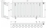Кумир-0 EU50 правый 300х680 10 секций