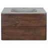 База под раковину Vico 800 подвесная, 2 выкатных ящика soft close, R.Wood