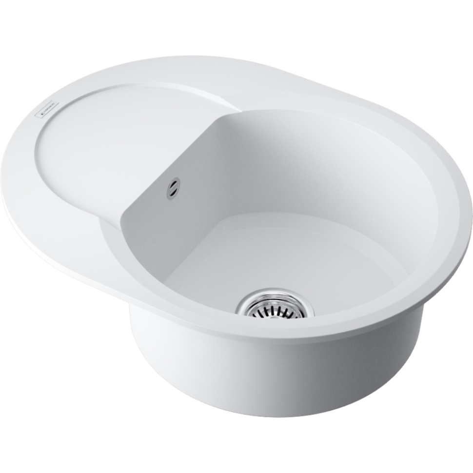 Кухонная мойка Omoikiri Sakaime 60E-WH Tetogranit/белый