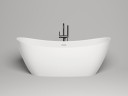 Ванна отдельностоящая NOEMI 185x81 покраска по RAL полностью S-Stone Матовое