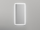 Зеркало для ванной ARMONIA прямоугольное с двойной LED подсветкой 450*900*25 mm Salini 27MA.01.450.900