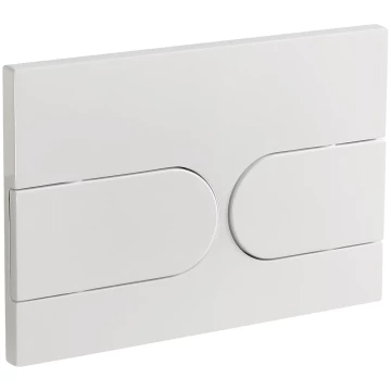 Кнопка смыва Veconi FLUSH V6, белый глянец
