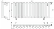 Кумир-0 EU50 правый 300х890 13 секций