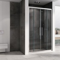 Душевая дверь ABBER Schwarzer Diamant AG33180H