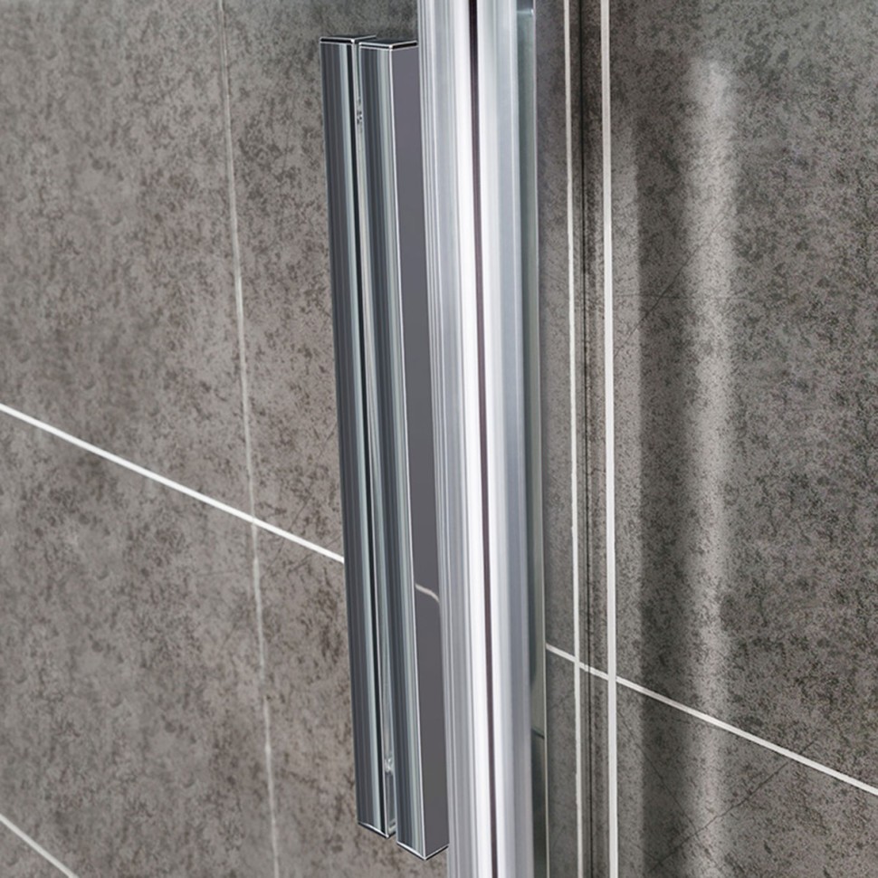 Душевая дверь Slim-U VDS-2SU120CL, 1200, хром, стекло прозрачное