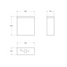 Бачок BelBagno AURORA BB8604T