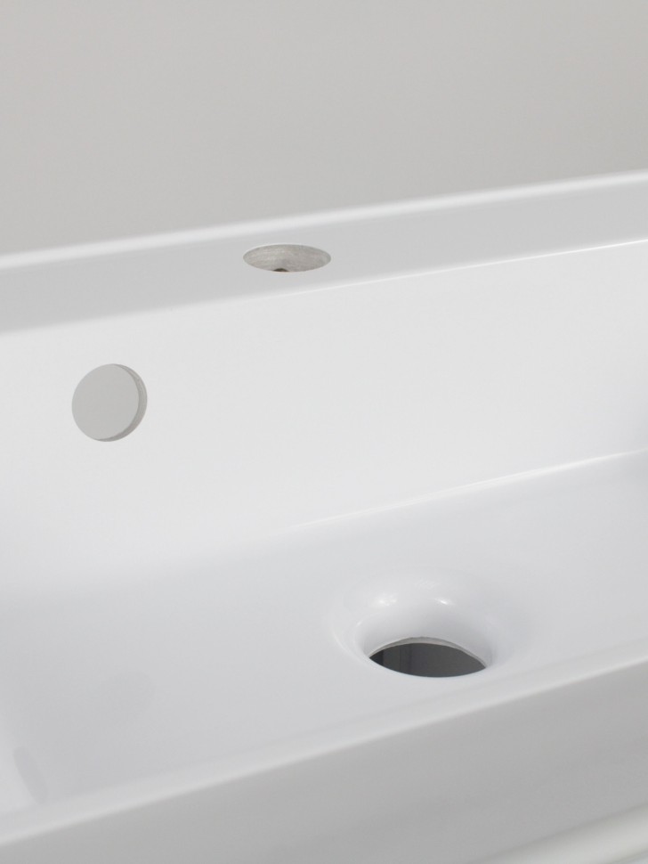 Раковина для ванной 50 см, Uperwood Classic, белая глянцевая