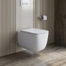 Унитаз подвесной безободковый с сиденьем BelBagno UNO 2.1 BB7006CHR/SC