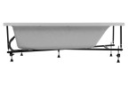Акриловая ванна с каркасом Uperwood Infinity 175x70 см, белая