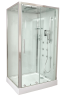 Timo Premium PURO H-510L-T-CH/C душевая кабина (90*120*220), шт, стульчик прозрачный