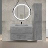 База под раковину Vico 800 подвесная, 2 выкатных ящика soft close, Beton