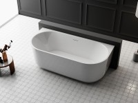 Ванна акриловая Vincea VBT-621, 1700*800*580, цвет белый, слив-перелив в комплекте, белый