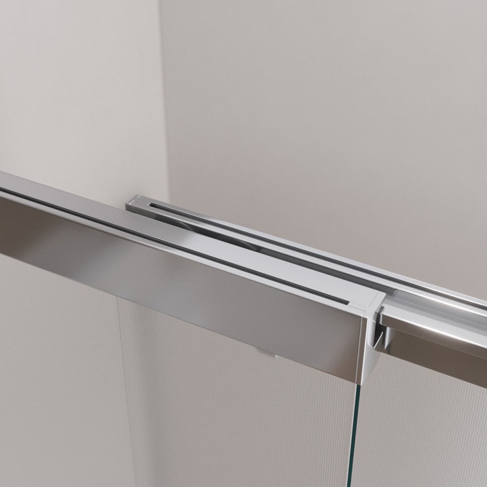 Душевая шторка на ванну CEZARES SLIDER-VF-11-100/150-P-Cr