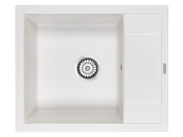 Мойка FLUGEN 50-600, IT-GRANIT, PM216050-WH, белый, 600х500 мм, Paulmark