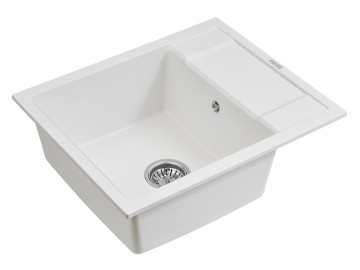 Мойка FLUGEN 50-600, IT-GRANIT, PM216050-WH, белый, 600х500 мм, Paulmark