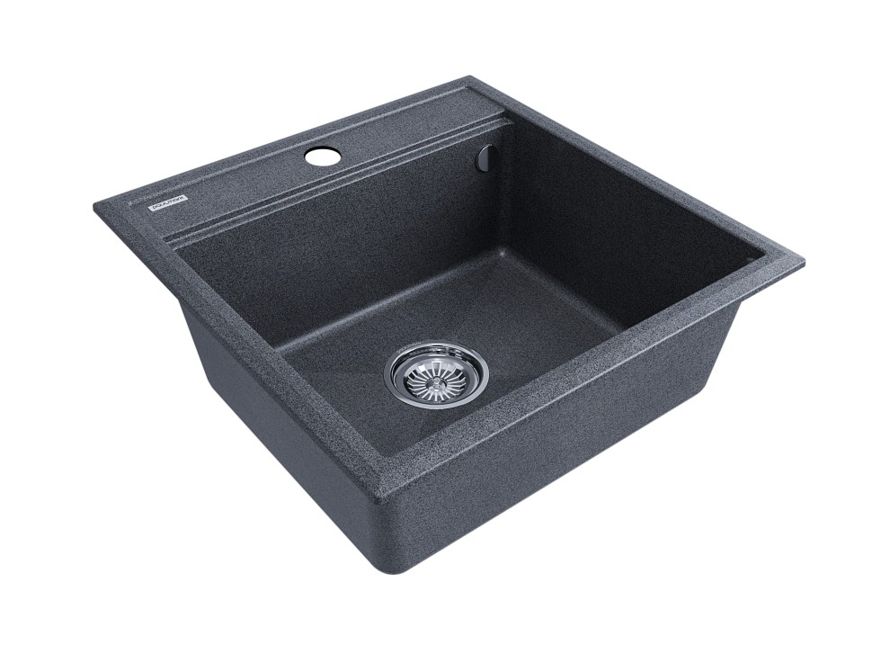 Мойка STEPIA 50, IT-GRANIT, PM115051-DG, графит, 500х510, Paulmark
