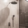 Душевой комплект Domus VSFW-5DM0GM встраиваемый, 2 режима, вороненая сталь