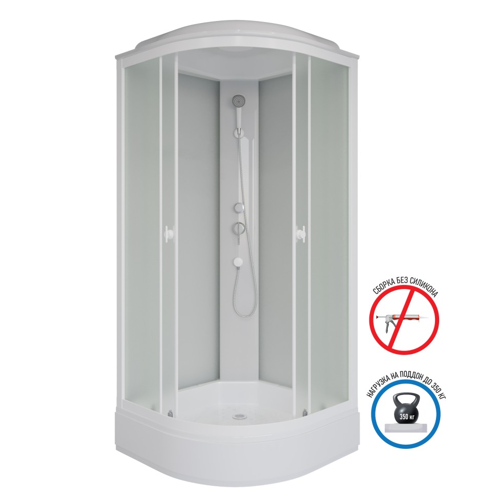 Душевая кабина Niagara Promo P90/26/MT (90х90х215) 4 места