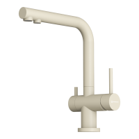 Смеситель для кухни Omoikiri Nagano-P-BE латунь/ваниль