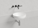Раковина полувстраиваемая MAREA 03 покраска по RAL полностью 415х415х165 S-Stone Матовое