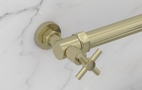 Вентиль угловой крест (G 1&quot; НР х G 3/4&quot; НГ)