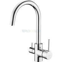 Смеситель для кухни, с подключением для фильтра воды